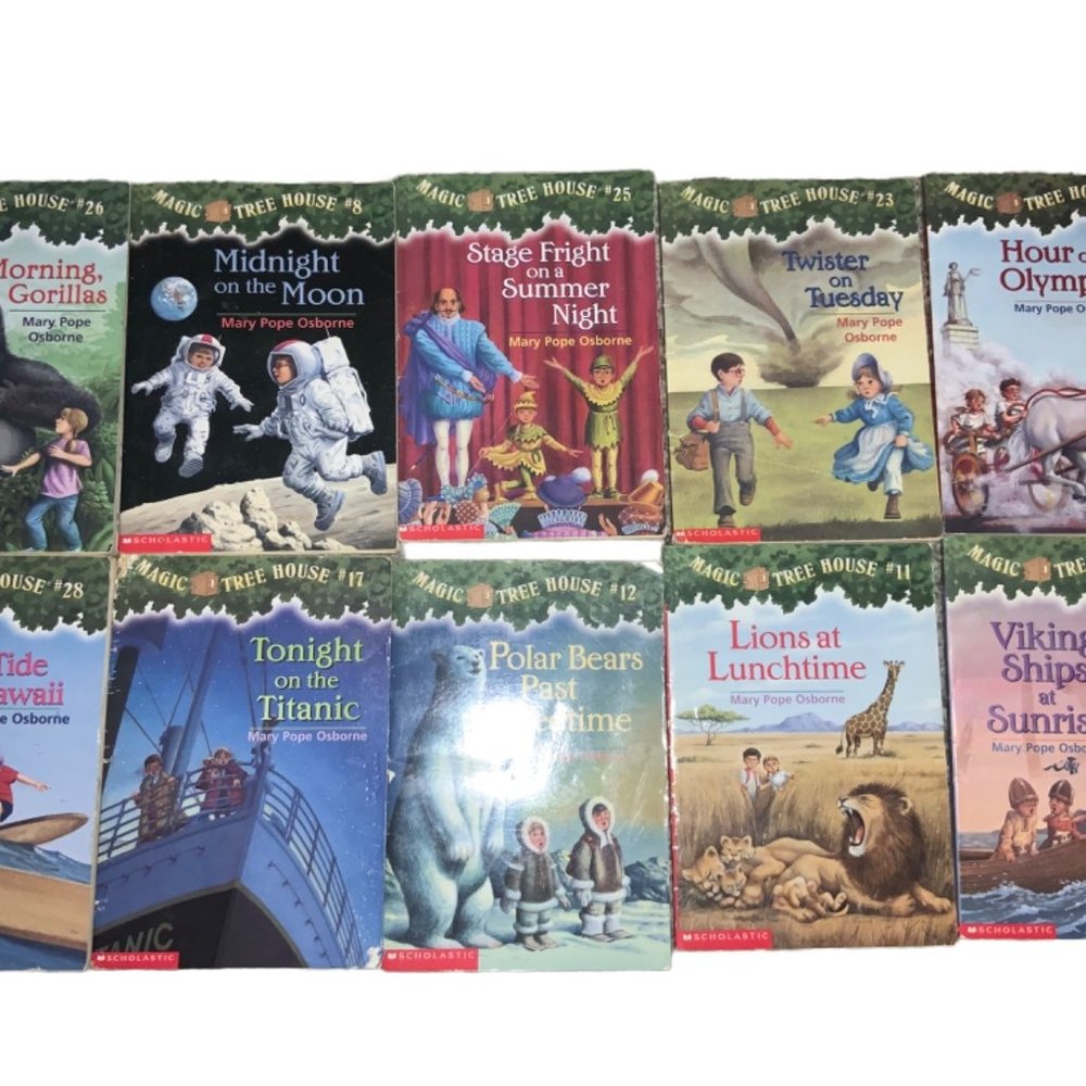 Magic Tree House Children Books- lot of 10 Books